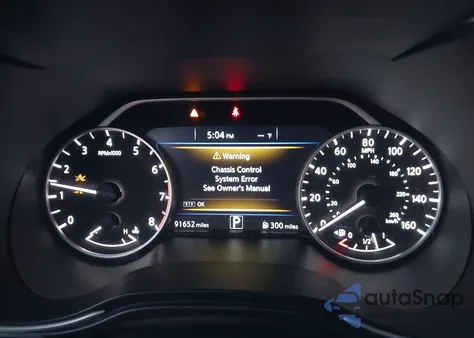 2020 Nissan Maxima Sv Xtronic Cvt из США, поврежденный, VIN 1N4AA6CV0LC372040